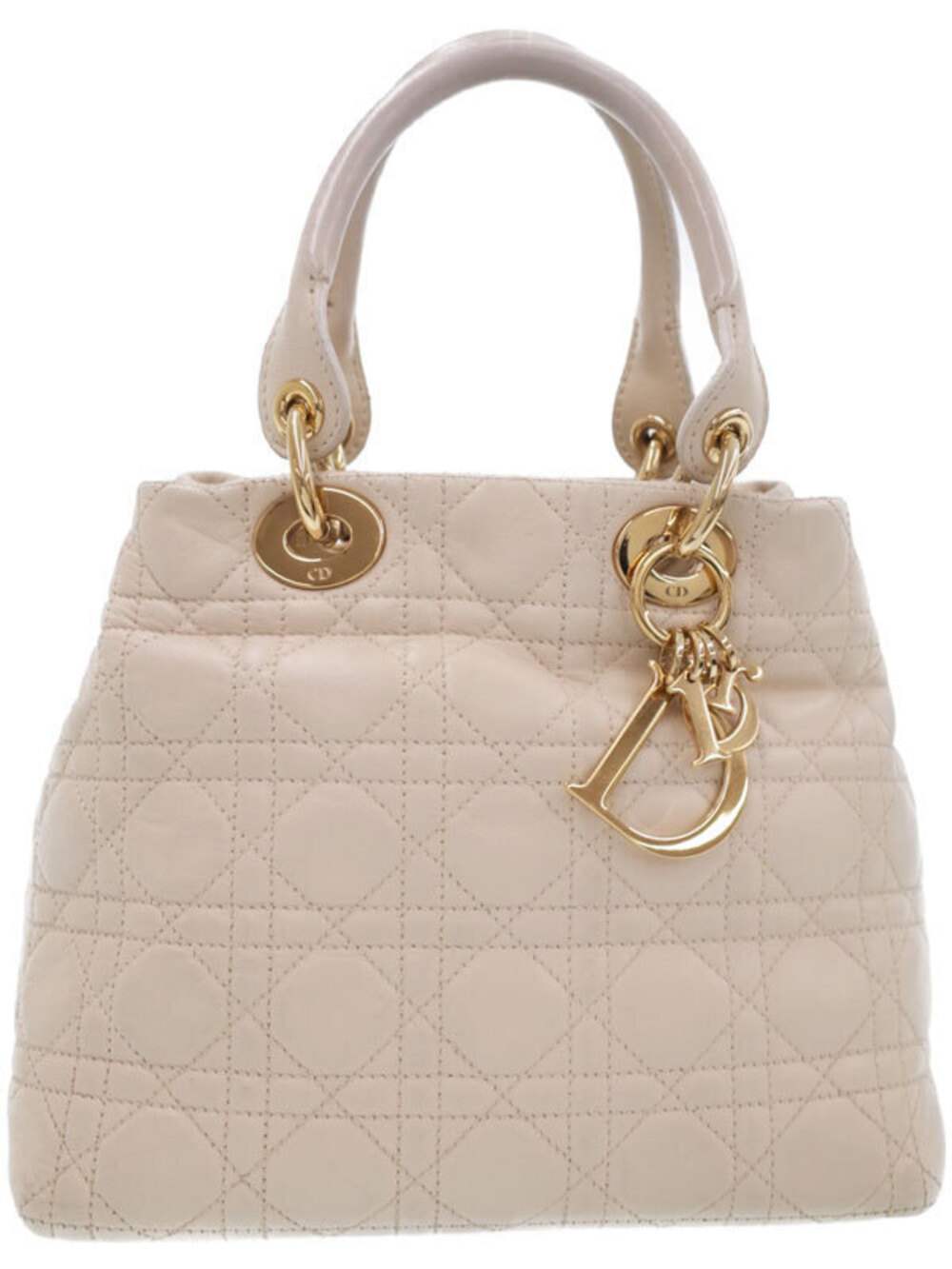 Christian Dior Cannage Quilted Shoulder Bag